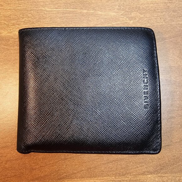 Givenchy Vintage Bifold Men's Leather Wallet - Picture 1 of 7
